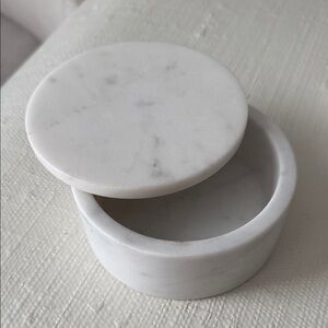 H&M White Marble Storage Box